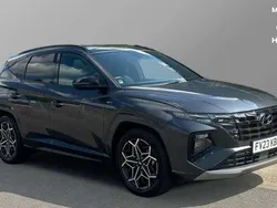 Grey Used 2023 Hyundai Tucson N Line SUV | £27,221 (Fair price)