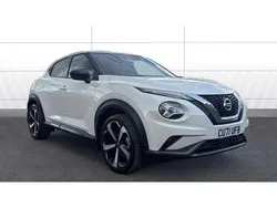 White Used 2021 Nissan Juke Tekna SUV | £15,714 (Fair price)