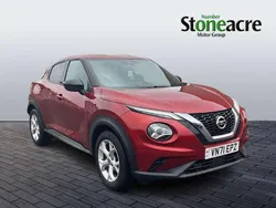 Red Used 2021 Nissan Juke N-Connecta SUV | £13,195 (Fair price)