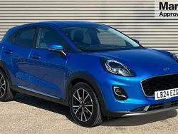 Blue Used 2024 Ford Puma Titanium SUV | £15,974 (Good price)