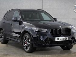 Black Used 2024 BMW X3 M Sport SUV | £45,032 (Fair price)