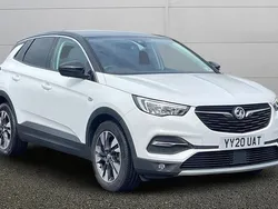 White Used 2020 Vauxhall Grandland X SRi SUV | £14,490 (Fair price)