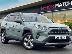 Green Used 2020 Toyota RAV4 Hybrid Design SUV | £21,850 (Good price)