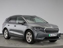 Graphite grey metallic Used 2024 Skoda Enyaq iV SUV | £24,550 (Expensive)