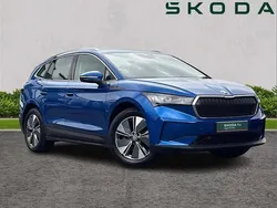 Race blue metallic Used 2023 Skoda Enyaq iV ecoSuite SUV | £24,995 (Fair price)