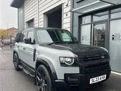 Green Used 2023 Land Rover Defender 75th Limited Edition SUV | £71,000 (A bit pricey)