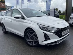 Atlas white New 2025 Hyundai i20 Ultimate Hatchback | £21,989 (Expensive)