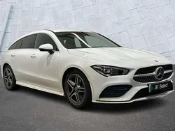 White Used 2019 Mercedes CLA200 AMG line Estate | £19,200 (Fair price)