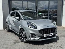 Silver Used 2021 Ford Puma ST-Line Hatchback | £12,195 (Fair price)