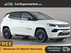 White/black Used 2023 Jeep Compass SUV | £16,697