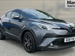 Grey Used 2018 Toyota C-HR SUV | £14,987 (Expensive)