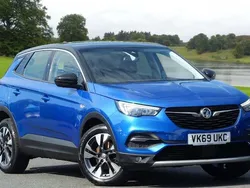 Blue Used 2019 Vauxhall Grandland X Sport SUV | £11,250 (Fair price)