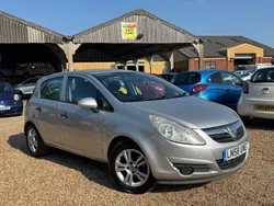 Silver Used 2008 Vauxhall Corsa Hatchback | £2,499 (Good price)