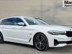 White Used 2022 BMW 530e Comfort Edition Estate | £19,044 (Good price)
