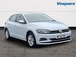 Silver Used 2020 VW Polo SE Hatchback | £12,700 (Fair price)