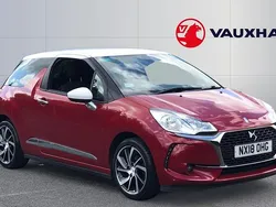Red Used 2018 DS Automobiles DS3 Connected Chic Hatchback | £6,485 (Fair price)