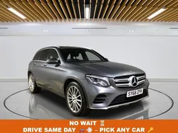 Grey Used 2018 Mercedes GLC250 AMG line SUV | £15,449 (Good price)