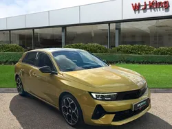 Yellow/black Used 2023 Vauxhall Astra Ultimate Hatchback | £23,495 (Expensive)