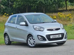 Silver Used 2012 Kia Picanto 2 Hatchback | £4,095 (Fair price)