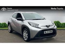 Silver Used 2023 Toyota Aygo PURE Hatchback | £12,059 (Fair price)