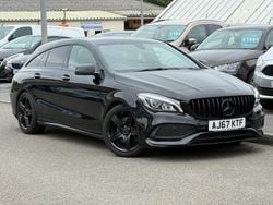 Black Used 2018 Mercedes CLA250 Shooting Brake AMG Estate | £18,995