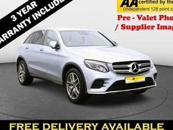 Silver Used 2018 Mercedes GLC220 AMG line SUV | £18,995 (Fair price)