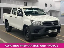 White Used 2019 Toyota HiLux Active Pickup | £20,994 (Good price)