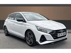 White Used 2024 Hyundai i20 N Line Hatchback | £19,163 (A bit pricey)