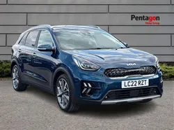 Blue Used 2022 Kia Niro 4 SUV | £18,950 (Fair price)