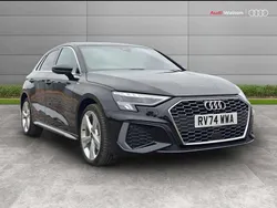 Black Used 2024 Audi A3 e-tron S-Line Hatchback | £26,790 (Fair price)