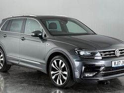 Grey Used 2017 VW Tiguan R-line SUV | £19,350 (Good price)