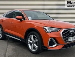 Orange Used 2020 Audi Q3 S-Line SUV | £25,300 (Fair price)