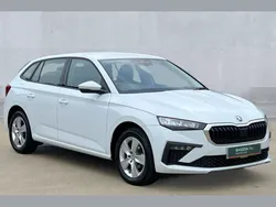 Moon white metallic Used 2024 Skoda Scala SE Hatchback | £16,145 (Fair price)