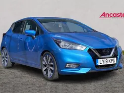 Blue Used 2019 Nissan Micra Tekna Hatchback | £11,975