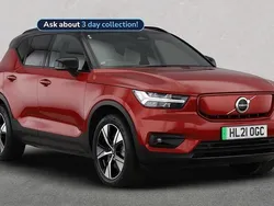 Red Used 2021 Volvo XC40 Plus SUV | £23,849 (Fair price)