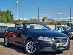 Black Used 2009 Audi A3 Cabriolet Cabriolet | £1,095 (Good price)