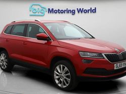 Red Used 2020 Skoda Karoq SE L SUV | £14,845 (Fair price)
