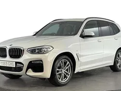 White Used 2019 BMW X3 M Sport SUV | £19,620 (Fair price)