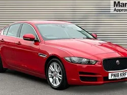 Red Used 2018 Jaguar XE Ingenium Sedan | £12,296 (Good price)