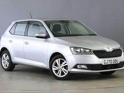 Brilliant silver metallic Used 2020 Skoda Fabia SE Hatchback | £9,194 (Good price)