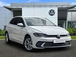 White Used 2022 VW Polo Style Hatchback | £16,642 (Fair price)