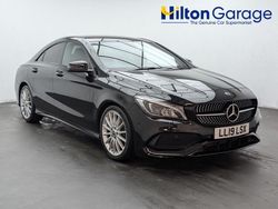 Black Used 2019 Mercedes CLA200 AMG line Sedan | £14,050 (Good price)