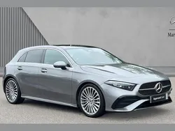 Grey Used 2024 Mercedes A180 AMG Line Premium Plus Hatchback | £26,519 (A bit pricey)