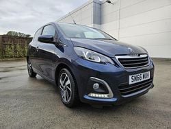 Blue Used 2016 Peugeot 108 Allure Hatchback | £8,290 (Fair price)