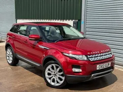 Red Used 2012 Land Rover Range Rover evoque Prestige SUV | £6,695 (Fair price)