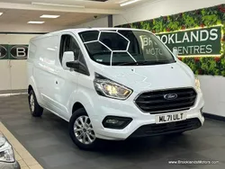White Used 2021 Ford Transit Custom Limited | £16,785 (Fair price)