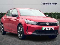 Crimson red Used 2024 Vauxhall Corsa-e Design Edition Hatchback | £19,400