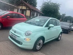 Green Used 2018 Fiat 500 Lounge Hatchback | £4,999 (Good price)