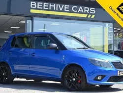 Blue Used 2014 Skoda Fabia vRS Hatchback | £5,450 (Fair price)