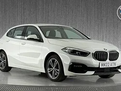 White Used 2022 BMW 118 Sport Line Hatchback | £17,998 (Good price)